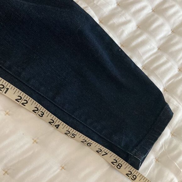 Eileen fisher pull on skinny denim pants size small - Picture 8 of 9